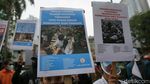 Aksi Mahasiswa Muslim Peringati Tragedi Tiananmen di Kedubes China