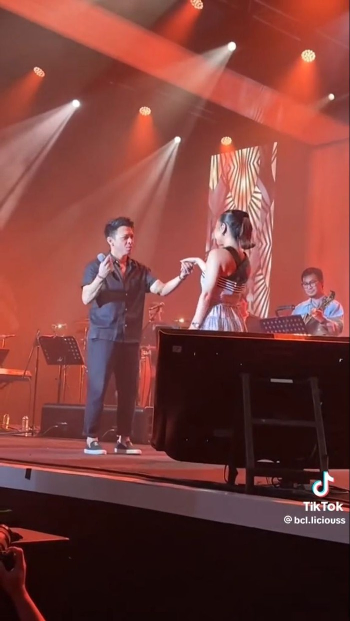 Ariel NOAH dan Bunga Citra Lestari (BCL) di BNI Java Jazz Festival 2023.