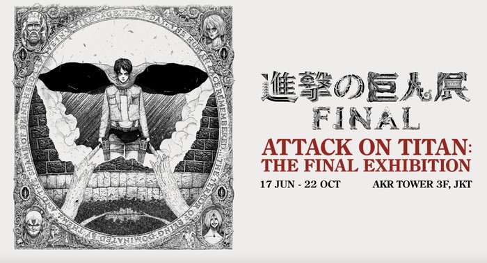 Attack on Titan: The Final Exhibition Tiba di Jakarta