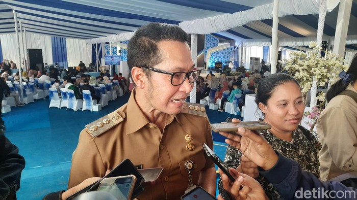 Bupati Kudus HM Hartopo ditemui di Kudus, Senin (5/6/2023).
