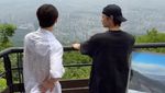 5 Potret Cha Eun Woo dan Sanha Kunjungi Rumah Baru Moonbin ASTRO