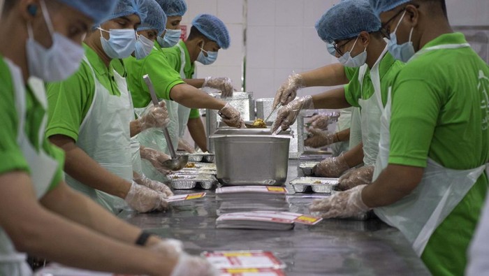 Dapur masak jemaah haji