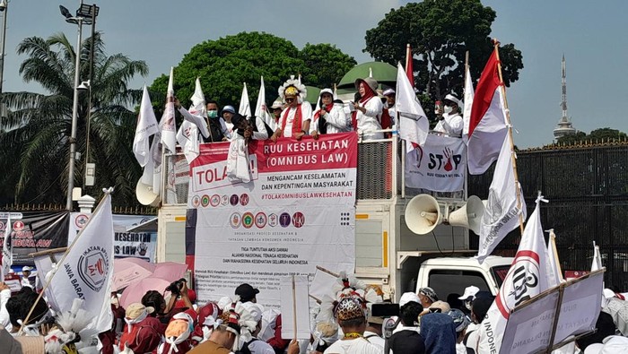 Nakes Demo Ancam Mogok Nasional! Minta RUU Kesehatan Disetop