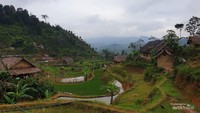 Pemukiman warga Desa Adat Ciptagelar