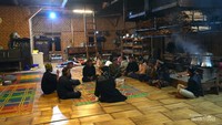 Suasana rumah kepala adat Desa Adat Ciptagelar