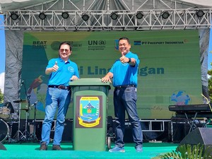 Hari Lingkungan Hidup, Freeport Tebar 500 Tempat Sampah di Papua Tengah
