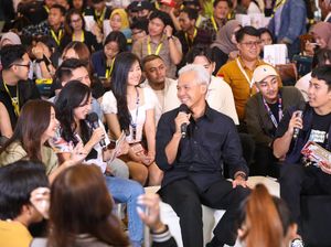Momen Ganjar Hadiri Acara Influencer Gen Z & Milenial di Pos Bloc
