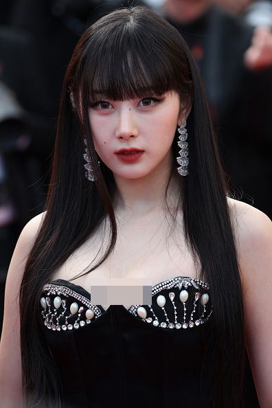 CANNES, FRANCE - MAY 24: Giselle from Girl Group aespa attends the 