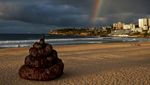 Hiii.. Ada Tinja Raksasa di Pantai Sydney