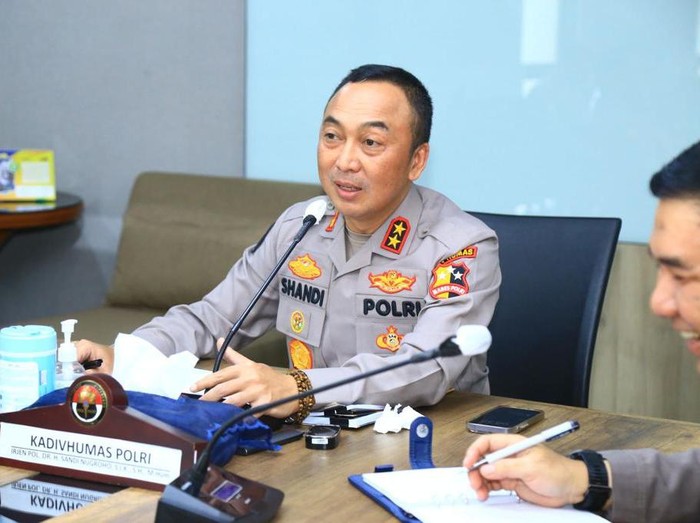 Kadiv Humas Polri Irjen Sandi Nugroho