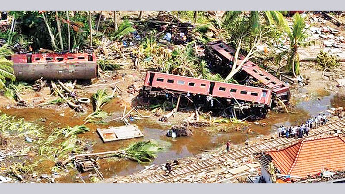 Kecelakaan kereta terparah Sri Lanka 2004