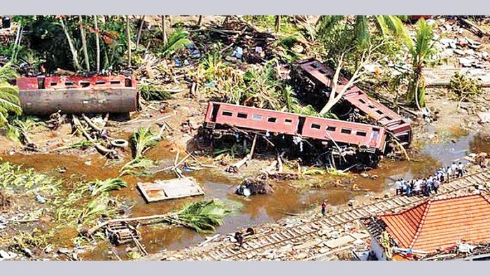 Kecelakaan kereta terparah Sri Lanka 2004