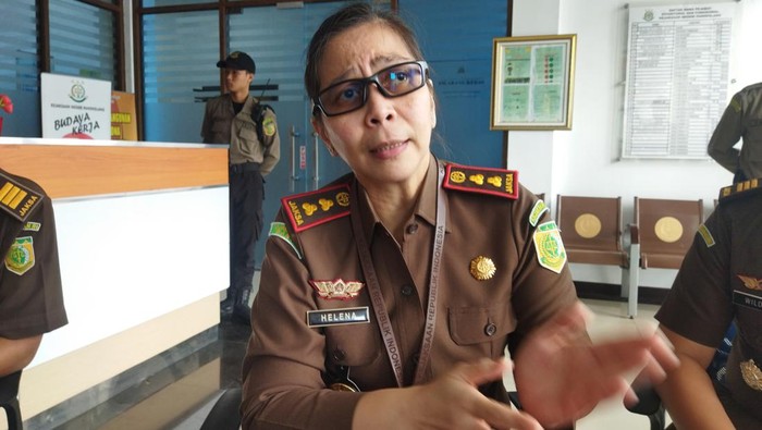 Kepala Kejaksaan Negeri (Kajari) Pandeglang Helena Octaviane (Aris-detikcom)