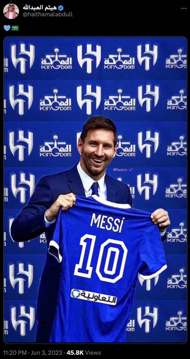 Meme Lionel Messi