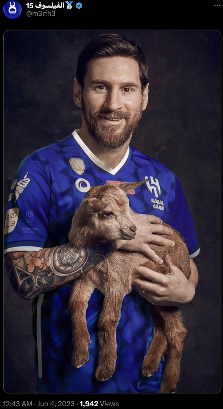 Meme Lionel Messi