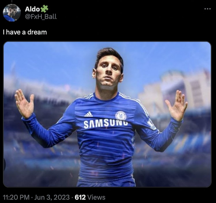 Meme Lionel Messi