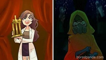 Kenapa kalau penemuan di bidang biologi seringnya bikin deg-degan, ya? Foto: PewPewAnimeGirl via Bored Panda