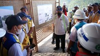Plt Direktur Jenderal Sumber Daya Air Kementerian PUPR Jarot Widyoko mengatakan, Bendungan Bener dibangun sejak Oktober 2018 dan ditargetkan akhir Desember 2024 akan selesai.  