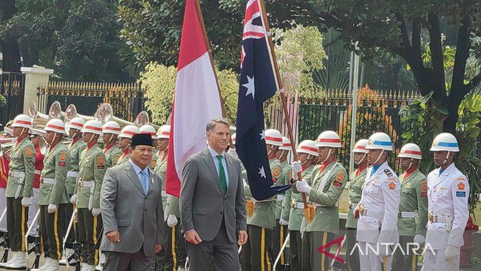 Menhan Prabowo Terima Kunjungan Wakil PM Australia Richard Marles
