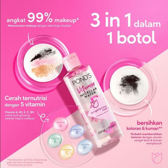 Micelar Water yang Membersihkan dan Mencerahkan