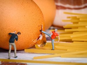 Imut! 10 Kreasi Miniatur Ini dari Sampah Makanan Ini Indah Menakjubkan!