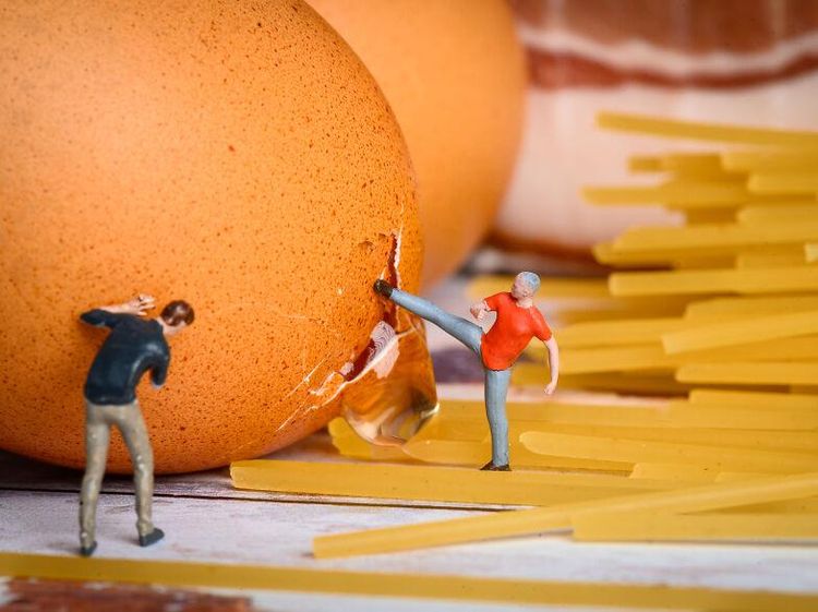 Imut! 10 Kreasi Miniatur Ini dari Sampah Makanan Ini Indah Menakjubkan!