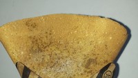 Crusty Crepes menawarkan crepes Rp 5 ribuan dengan pilihan rasa bervariasi. Toppingnya ada strawberry, blueberry, hingga Nutella. Mereka juga punya pilihan crepes gurih. Lokasinya di Jatiwaringin. Foto : Nabila Yasmin