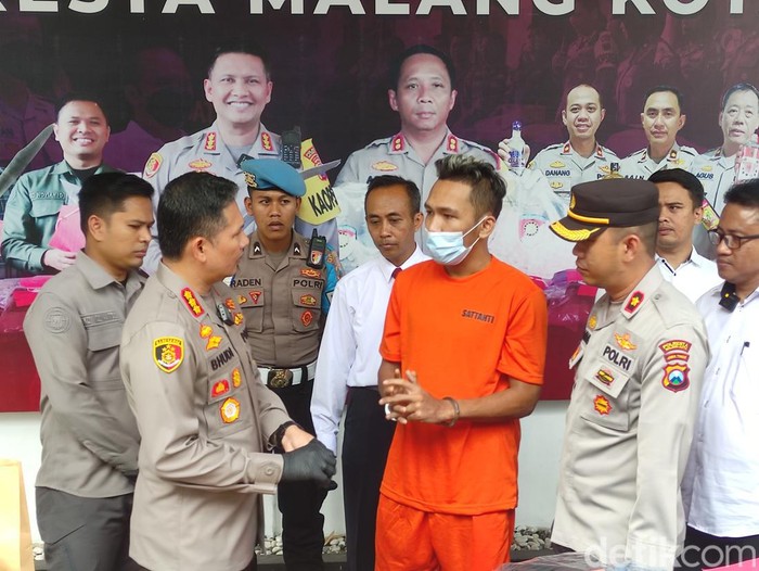 penusukan pemuda di kota malang hingga tewas
