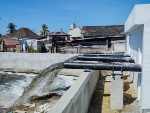 Rumah Pompa-Tanggul Zona A Selesai Dibangun untuk Atasi Rob Belawan