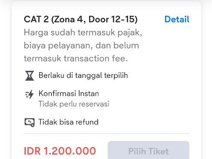 Tiket Indonesia vs Argentina