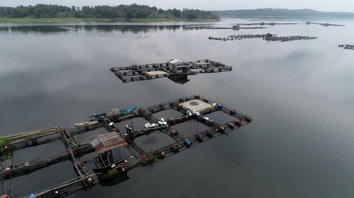 Waduk Kedung Ombo di Boyolali.