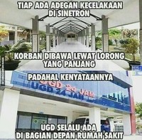 Sinetron Indonesia bisa jadi tontonan seru di kala bosan. Buat yang sering menyaksikannya, pasti ngakak lihat meme berikut.