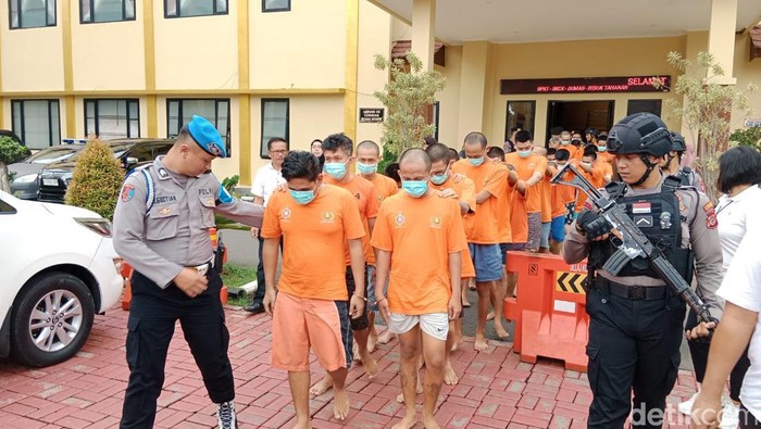 33 pengedar narkoba di Bogor ditangkap dalam sebulan (Muchamad Sholihin/detikcom)