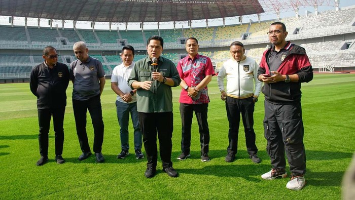FIFA Match Day Indonesia vs Palestina yang akan digelar 14 Juni mendatang di Stadiun Bung Tomo, Surabaya. BSI turut mendukung laga tersebut.
