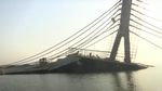 Penampakan Jembatan Gantung India yang Kembali Ambruk