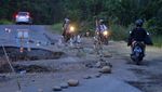 Jalan Penghubung Bengkulu-Sumbar Tergerus Abrasi