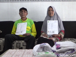 Menabung 18 Tahun, Pasutri Penggembala Bebek Asal Lumajang Akhirnya Naik Haji