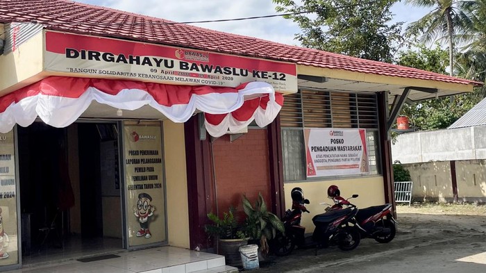 Kantor Bawaslu Pinrang.