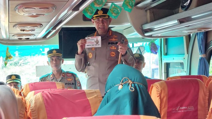 Kapolresta Bogor Kota Terjun ke Terminal, Imbau Warga Waspada Kasus TPPO