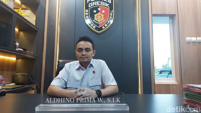 Kasat Reskrim Polres Gresik Iptu Aldhino Prima Wirdhan