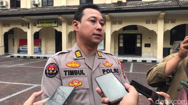 Kasi Humas Polresta Jogja AKP Timbul Sasana Raharjo di Mapolresta Jogja, Selasa (6/6/2023).