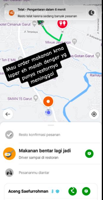 Kejadian horor saat pesan makanan via ojol
