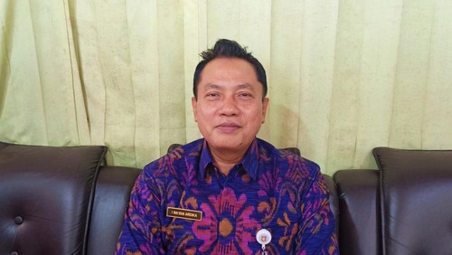 Kepala BPKAD Kabupaten Karangasem I Wayan Ardika (Foto: I Wayan Selamat Juniasa/detikBali)