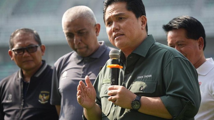 Ketua PSSI mengecek kesiapan laga Indonesia VS Palestina (Dik. Istimewa)