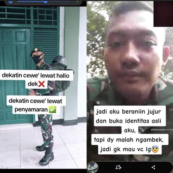 Kisah cinta pasangan Riska Rangkuti dan Sandy Triawan, viral di media sosial. Kisah cinta pasangan Riska Rangkuti dan Sandy Triawan, viral di media sosial.