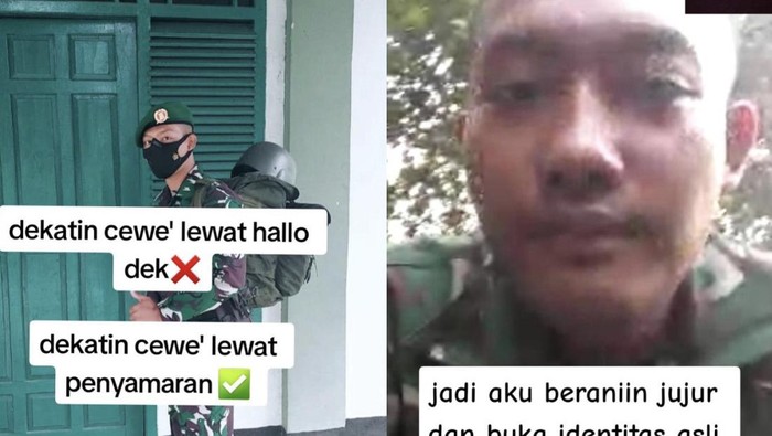 Kisah cinta pasangan Riska Rangkuti dan Sandy Triawan, viral di media sosial.