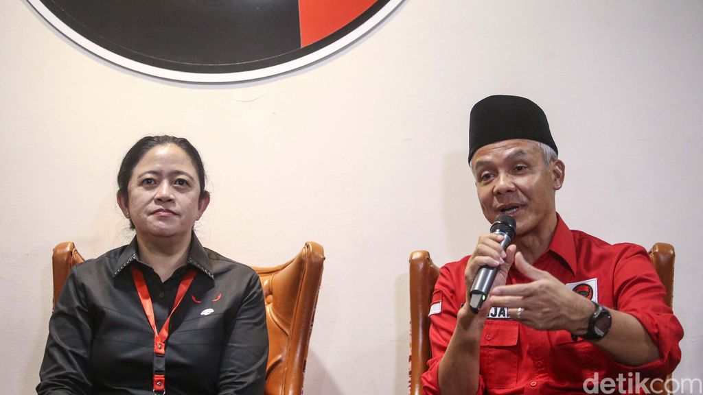 Ketua DPP PDIP Puan Maharani membocorkan nama-nama bakal cawapres untuk Ganjar Pranowo. Nama-nama itu di antaranya, Mahfud Md hingga AHY.