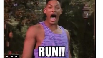 Langsung lari begitu melihat berapa harga Apple Vision Pro. Foto: Twitter