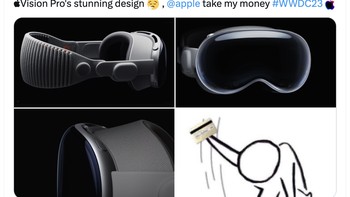 Tapi ada juga fanboy yang siap menguras uangnya demi mendapatkan Apple Vision Pro. Foto: Twitter