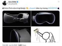 Meme Kocak Apple Vision Pro Dijual Rp 52 Juta Bikin Kantong Bolong